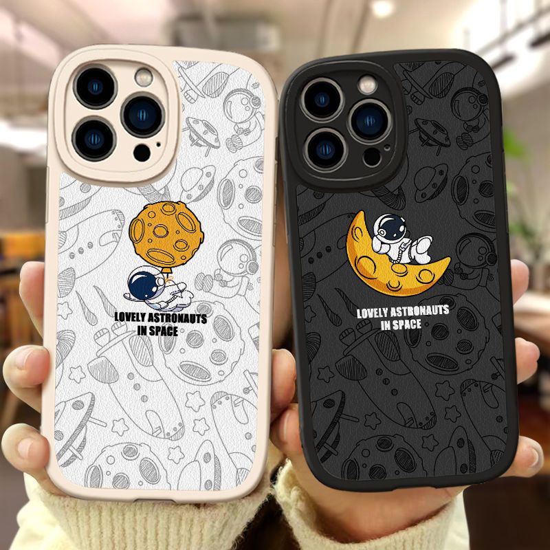 Vỏ silicon hoạt hình thời trang phi hành gia cho vivo Y11 Y12 Y15s Y12i Y20s Y30 Y12S Y15 Y15A Y95 Y17 Y53 Y50 Y91C Y75 Y91i Y1S v11i