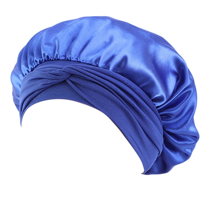 Mũ Trùm Đầu Bằng Lụa Satin Co Giãn Điều Chỉnh Được Cho Nữ