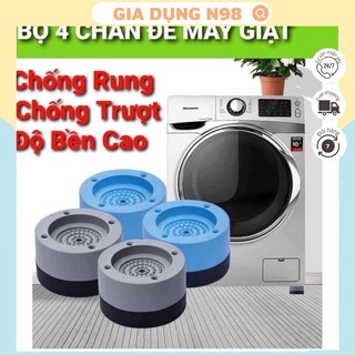 Bộ 4 chân Chống rung chân đỡ đa năng, chống rung máy giặt kiểu mới