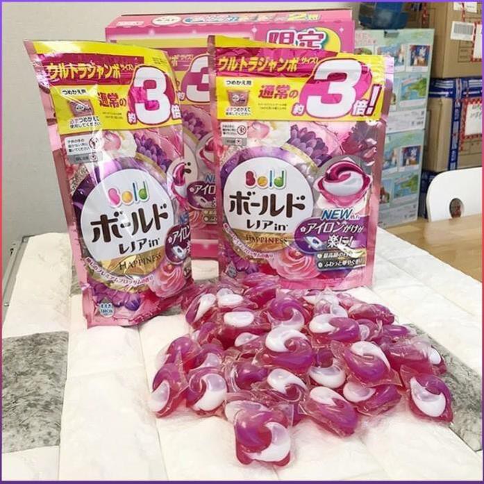 [46 VIÊN] Viên Giặt Xả GELBALL 3D Nhật Nội Địa | Viên Giặt ARIEL GELBALL Nhật Bản