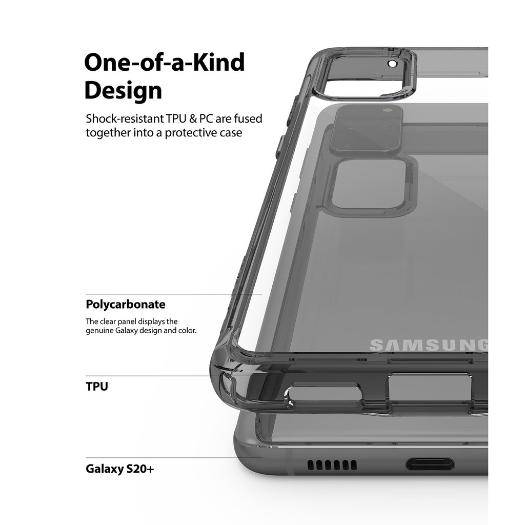 Ốp lưng Galaxy S20 Plus Ringke Fusion (Galaxy S20+ Case) - Nhập khẩu Hàn Quốc | BigBuy360 - bigbuy360.vn