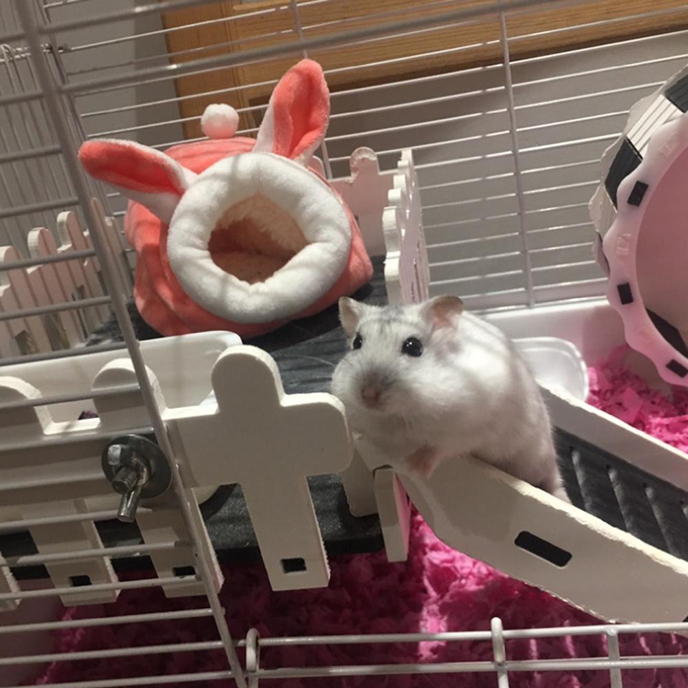 YIYU Đệm Lót Chuồng Hamster Vải Cotton Cỡ Nhỏ Giữ Ấm Mùa Đông