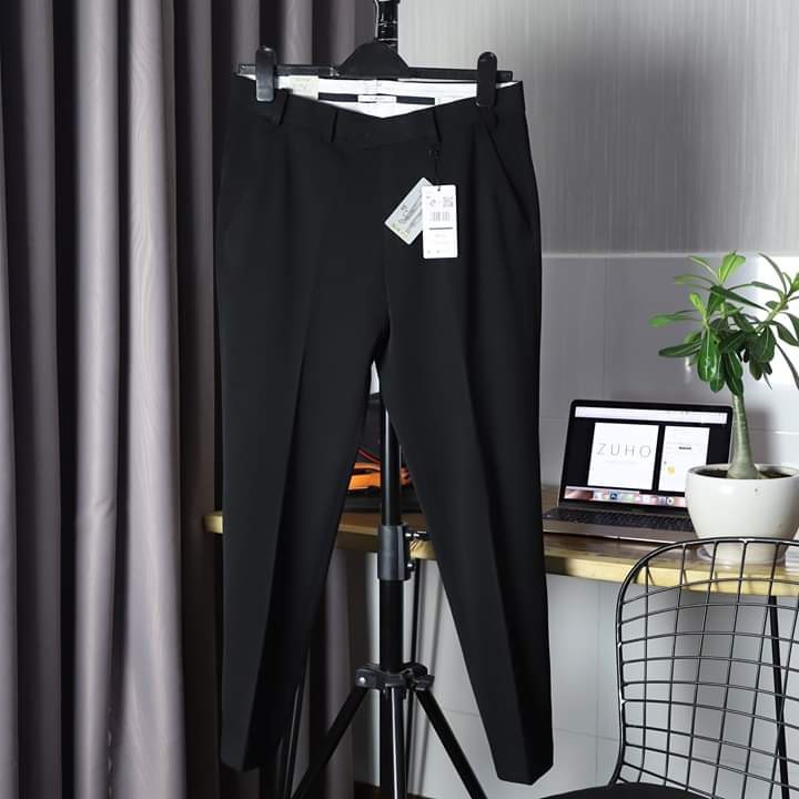 Quần tây nam Alpha vải Hàn cao cấp dáng côn co giãn tốt - QA | BigBuy360 - bigbuy360.vn