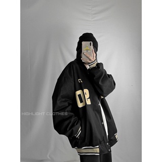 Áo khoác bomber kaki form rộng unisex nam nữ