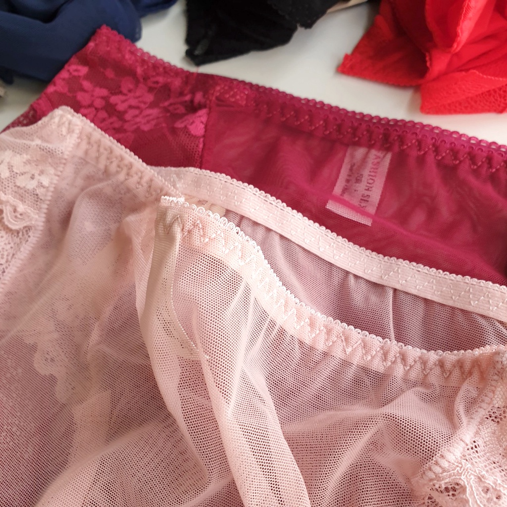 Quần lót nữ ren lưới Puppet độc lạ - Quần chip cao cấp Havana FLQ128