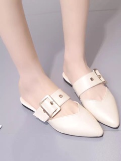 Dép sục nữ 2 màu be đen ( quảng châu Oder)