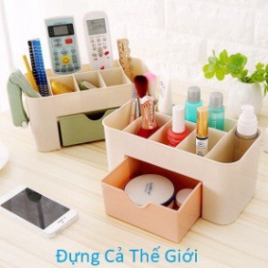Kệ Nhựa Đựng Mỹ Phẩm Nhiều Ngăn Có Ngăn Kéo tiện ích Khay Để Mỹ Phẩm Con Gái Phụ Nữ làm đẹp Phụ Kiện Trang Điểm | BigBuy360 - bigbuy360.vn