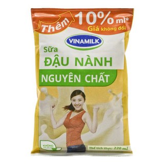 Sữa đậu nành Vinamilk gấp đôi canxi 220ml