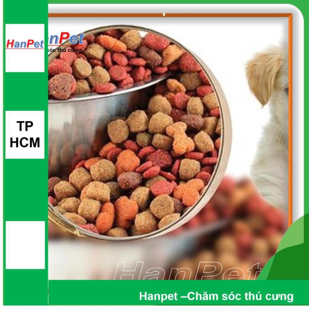 Hanpet.GV- COMBO 5 GÓI (mỗi gói 500gr) Thức ăn dạng viên cho chó APRO- xuất xứ Thái Lan-