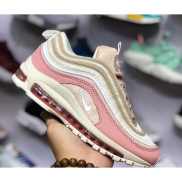 Real Bán ChạyNhất - RẺ | Ảnh Thật | Giày Airmax 97 Hồng Nữ | Sale Rẻ | Có Sẵn 2020 . BÁN RẺ NHẤT new . HOT 🚀 2021