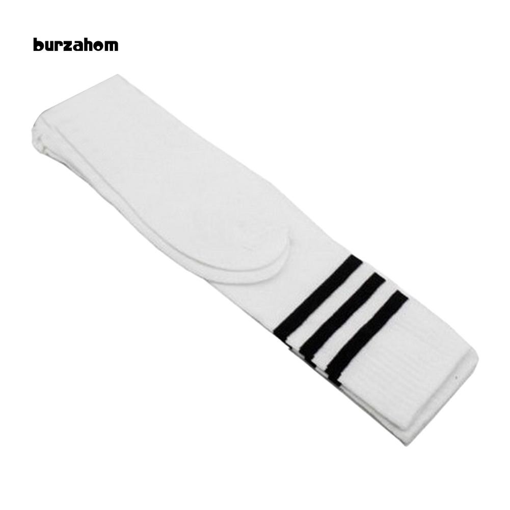 Vớ thể thao dài đến đầu gối kẻ sọc ngang cho nam và nữ