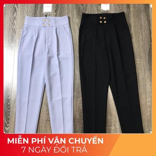 [Mẫu Mới – FreeShip] QUẦN BAGGY CẠP CAO 4 CÚC DÀNH CHO NỮ | Mẫu Quần Siêu Hot Trong Năm - Dành Cho Mọi Lứa Tuổi - H005