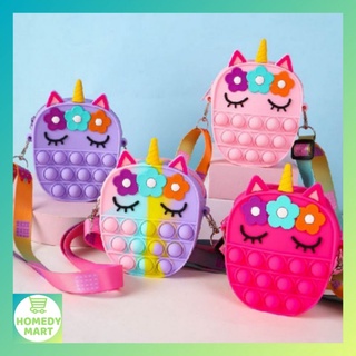 Túi bóp ít cho bé, đồ chơi bóp ít phiên bản túi đeo chéo, vừa chơi vừa đựng vật dụng cho bé, thiết kế xinh xắn