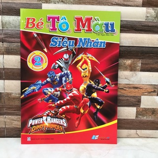 Bé tô màu siêu nhân
