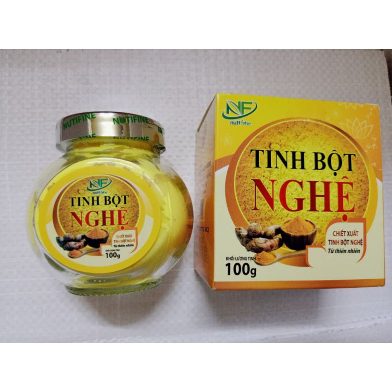 Tinh bột nghệ hộp 100g Nutrifine.