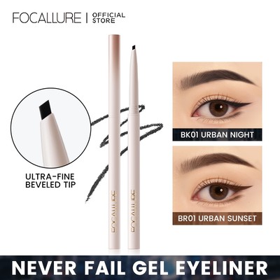 [Mã COSHOT giảm 60K đơn 200K] Bút kẻ mắt dạng gel FOCALLURE siêu mịn đa năng dễ sử dụng nhanh khô chống thấm nước 10g