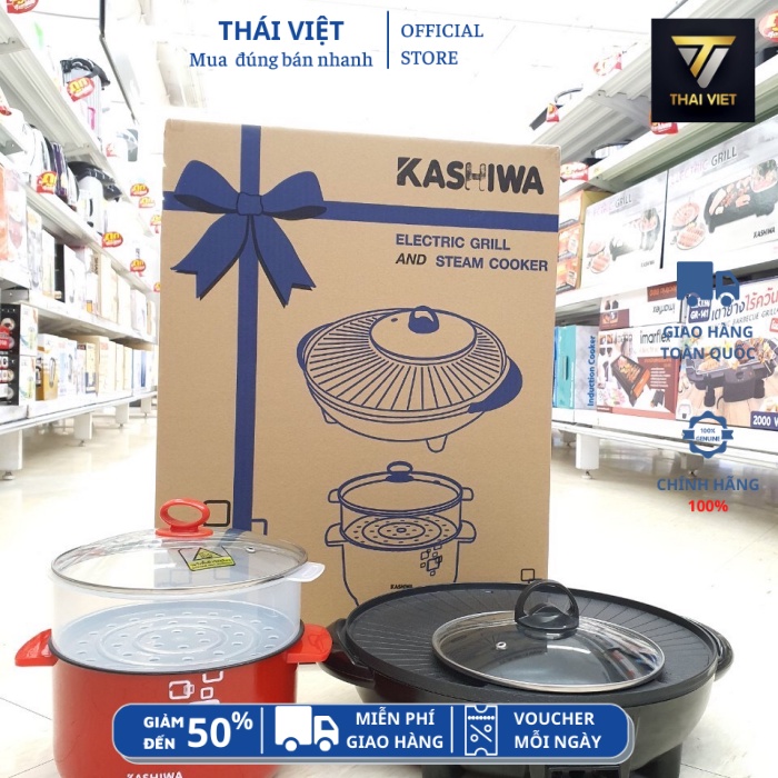 Bếp lẩu nướng kèm nồi KASHIWA nội địa Thái Lan