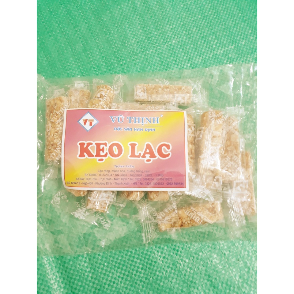 Kẹo Lạc Vũ Thịnh Trực Phú Đặc Sản Nam Định Túi 220g - Hộp 500g