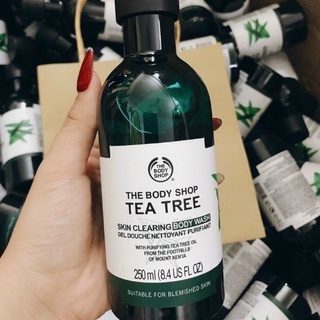 Sữa tắm làm giảm mụn lưng tea tree the body shop mᴏᴏɴ-cᴏsᴍᴇᴛɪᴄ