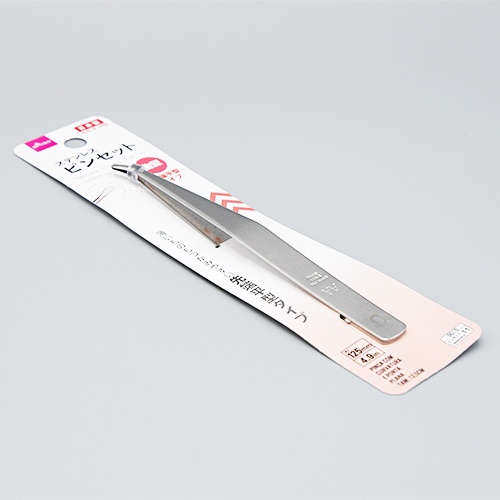 Daiso Nhíp dạng cong tay cầm phẳng dài 125m