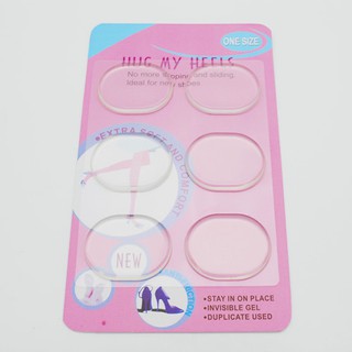 Bộ 6 miếng dán tròn silicon cho giày chật (dán trong giày và mũi giày)