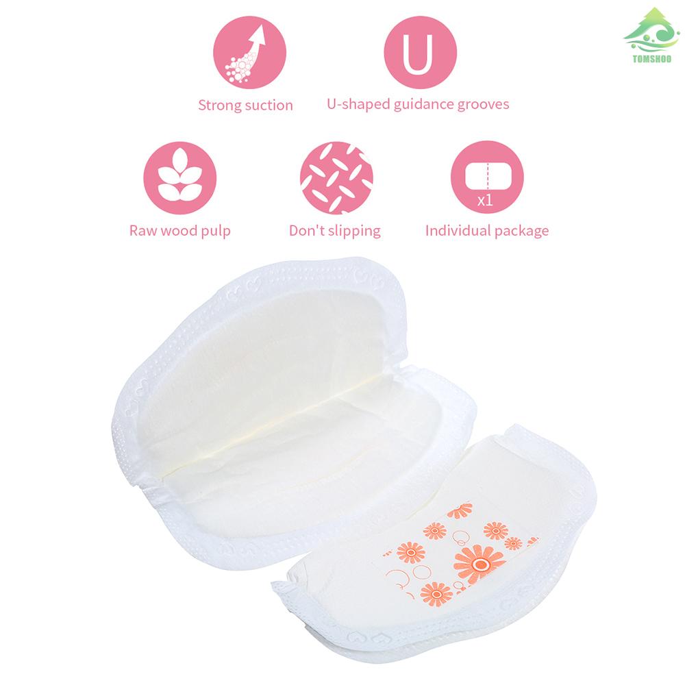 Cmbear Set 12 Miếng Lót Ngực Mềm Mại Hút Sữa Mẹ Dùng Một Lần Tiện Dụng