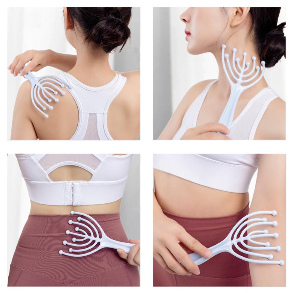 Bóng Mát Xa Đầu Hình Bạch Tuộc Giảm Căng Thẳng Chất Lượng Cao M2T9