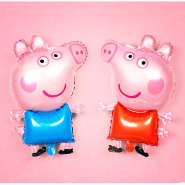 Bán Bóng bay hình heo/ con lợn peppa