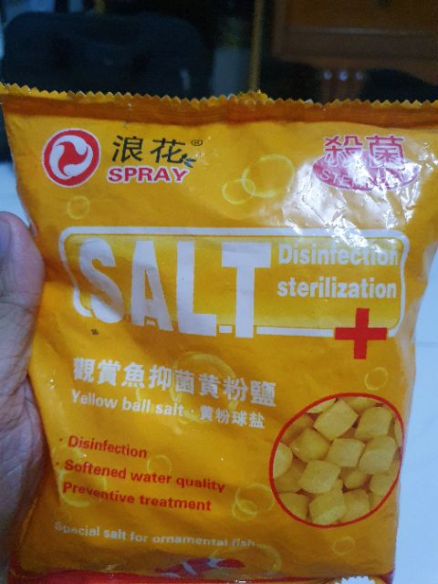 MUỐI VIÊN KHỬ TRÙNG NGỪA CÁC VẤN ĐỀ CHO CÁ CẢNH 500G