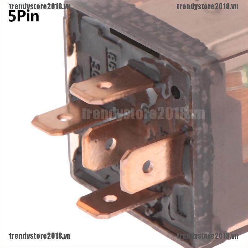 Relay điều khiển xe hơi 12/24V 80A 4/5 Pin SPDT chống thấm nước chất lượng cao