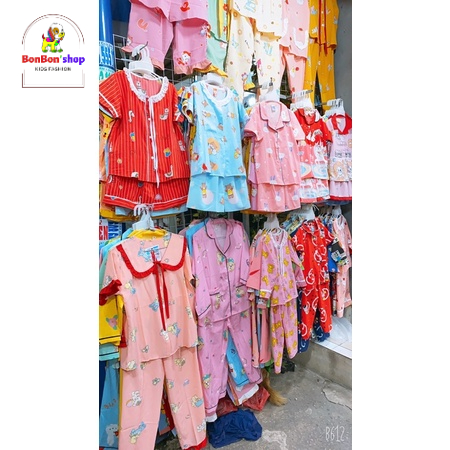 PA01#Quần áo bé gái 3 tuổi 4 tuổi 5 tuổi 6 tuổi, pizama cho bé gái