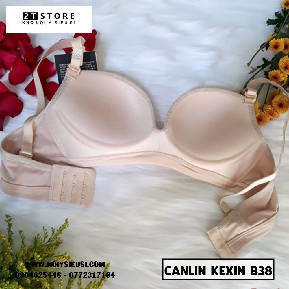 Áo nâng ngực Canlin Kexin ANB38 không gọng mouse dày siêu đẩy | 2T Store nội y siêu sỉ