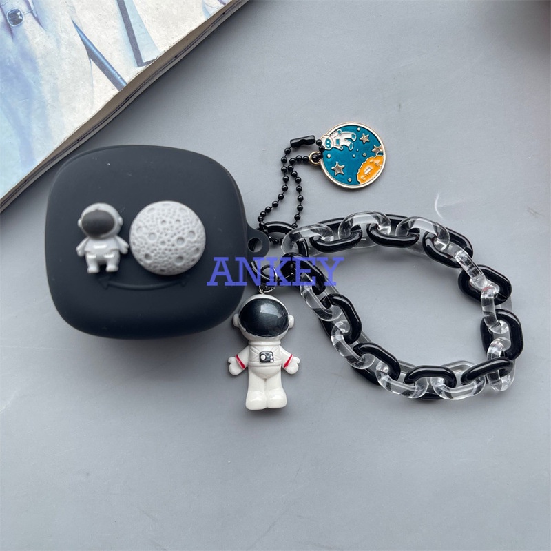 SONY WF-SP700N / Linkbuuds S WF-LS900N / WF-L900 Vỏ Bảo Vệ Hộp Sạc Tai Nghe Hình Hành Tinh Bằng Silicone Mềm Chống Sốc/Thấm Nước