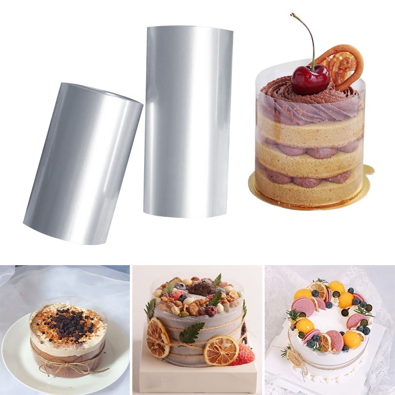Cuộn Băng Keo Trong Suốt Dùng Gói Bánh Kem Tiện Dụng Cho Nhà Bếp