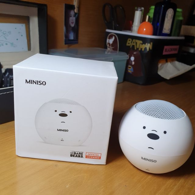 Loa bluetooth miniso ice bear