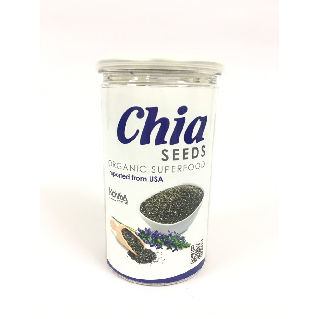 Hạt Chia Organic Nhập Khẩu Mỹ Hộp 500g