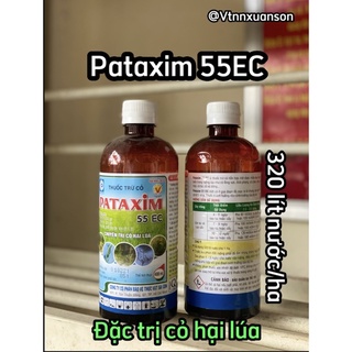 Pataxim 400ml - xử lý cỏ lồng vực - cỏ đuôi phụng - cỏ dại gây hại cây trồng
