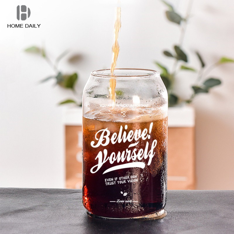 Cốc Thủy Tinh Uống Trà / Cà Phê Đa Năng Dung Tích 600ml