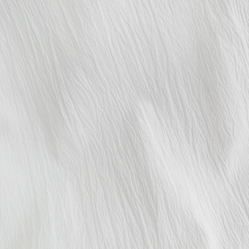 Áo sơ mi trắng vải đũi, có túi [Frick Shirt]