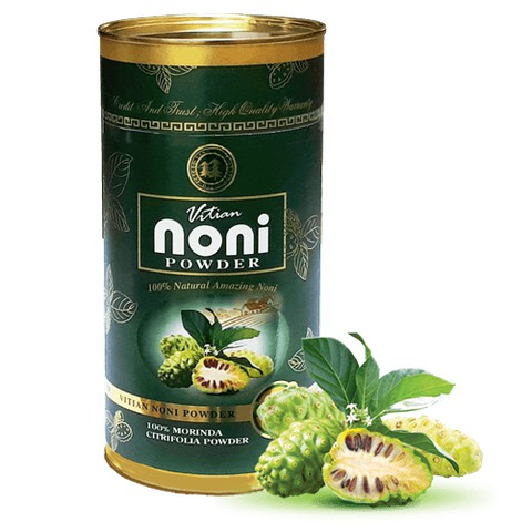 Tinh Bột Trái (Quả) Nhàu Nguyên Chất Lon 500g - VITIAN NONI PURE ESSENSE POWDER