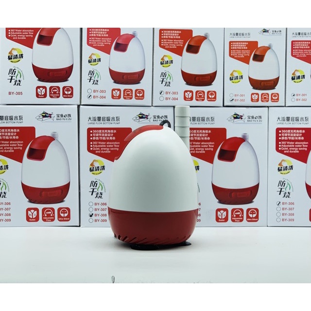 Máy bơm hút đáy bể cá Baoyu By 301-302-303-304-305-306-307-308-309