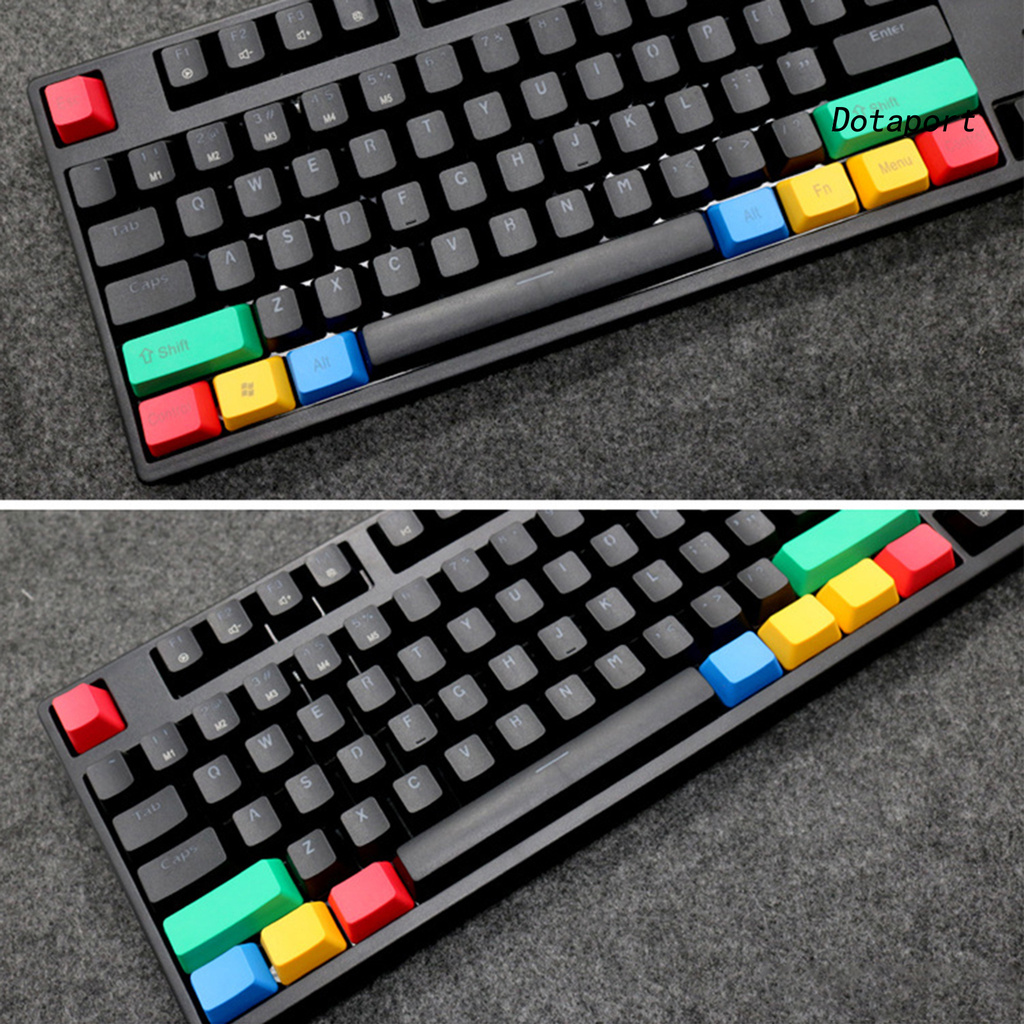 Bộ 12 keycap nhẹ nhiều màu cho bàn phím cơ