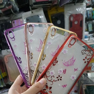 Vivo Y91C/Y93 Ốp lưng nhựa dẻo đính đá in hình xinh đẹp
