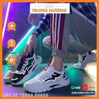 Giày Thể Thao Nam Đẹp - Giày sneaker nam chính hãng Trung Hương, Siêu nhẹ, Siêu êm và bền, cam kết chất lượng V77 fullbo