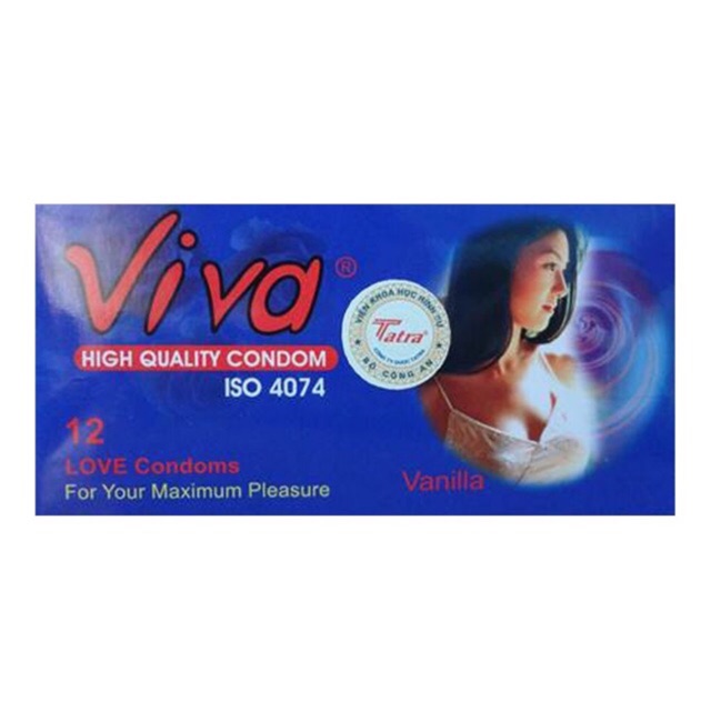 Bao cao su ViVa hộp 12 chiếc
