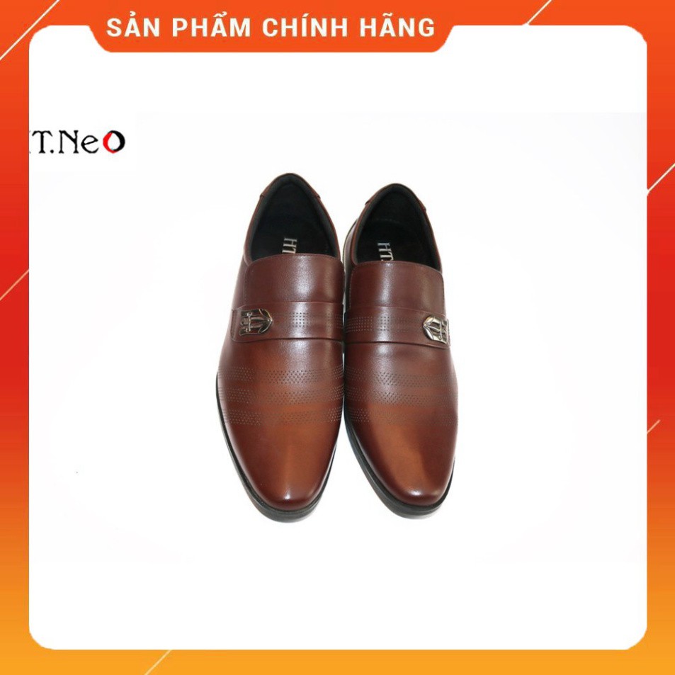 Giày nam tăng chiều cao 💔 HT.NEO 💔 da bò thật 100% kết hợp đế cao su cao ngay 6cm cực đẹp kết hợp quần tây siêu lịch s