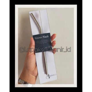 Ống Hút Inox Kèm Chổi Vệ Sinh