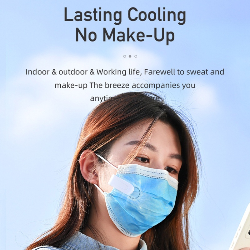 Quạt Làm Mát Có Thể Sạc Lại Tiện Dụng Cho Hoạt Động Ngoài Trời