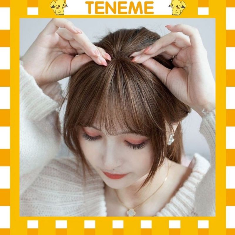 Mái 3d che trán hói siêu xinh