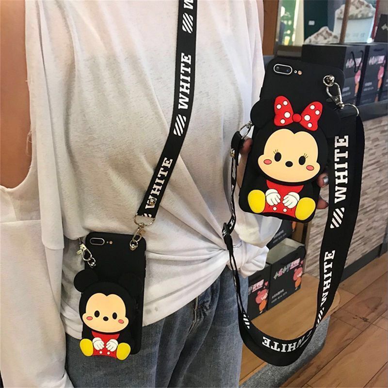 Ốp Điện Thoại Có Ví Hoạt Hình Cho ViVO Y11 Y20 Y12S Y20S Y11S Y12 Y3 Y15 Y17 Y30 Y50 Y33S Y21S Y21-20 Y76 Y76S-5G Y74S